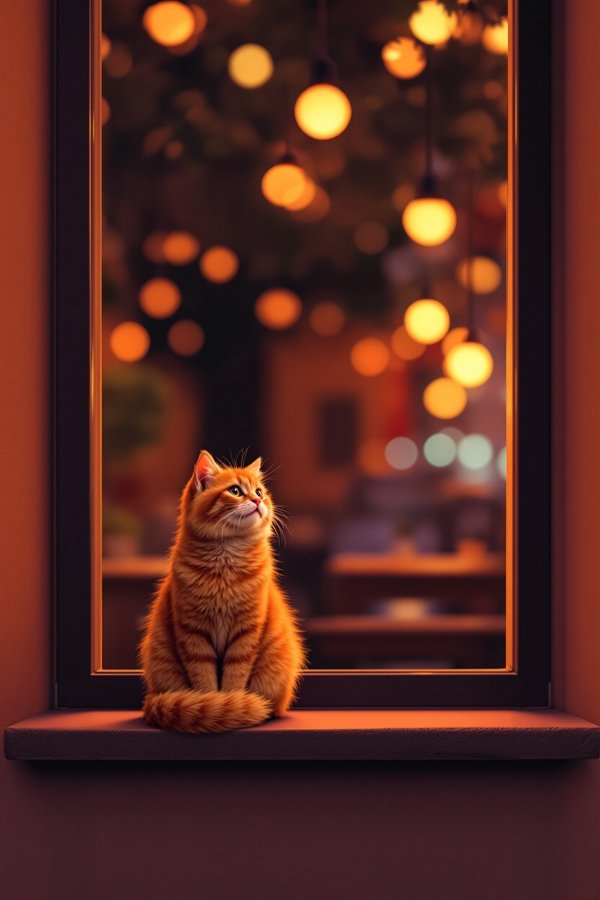 咖啡馆的猫 - 西班牙2024 《咖啡馆的猫》电影海报